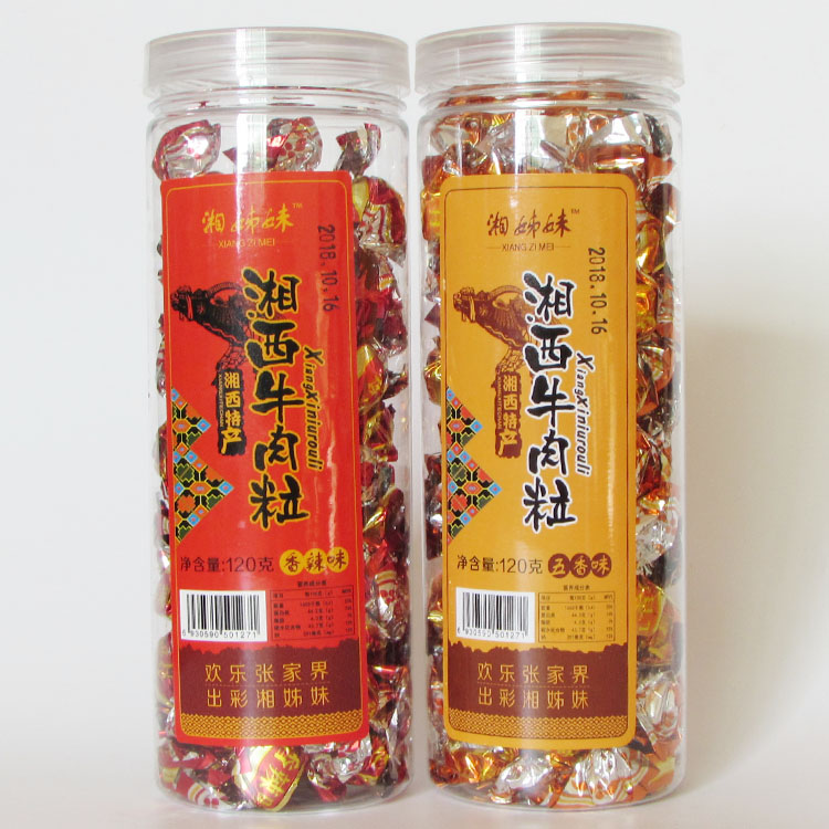 Sisters Xiangxi Beef Hunan Zhangjiajie specialty precooked and ready to be eaten Dried beef spicy Sisters Beefin the Snacks/Nuts/Specialty , Beef jerky/Preserved pork/Lo Snacks , Beef category - from Buy2taobao.com to provide professional Taobao agent buy service