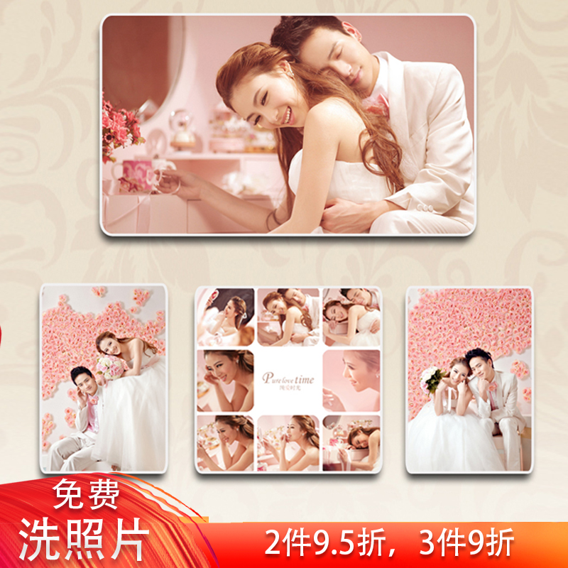婚纱照放大水晶相框挂墙摆台定制洗照片加宝宝儿童结婚照印九宫格在类目 家居饰品, 相框/画框中 - 来自Buy2taobao.com提供专业的淘宝代购服务