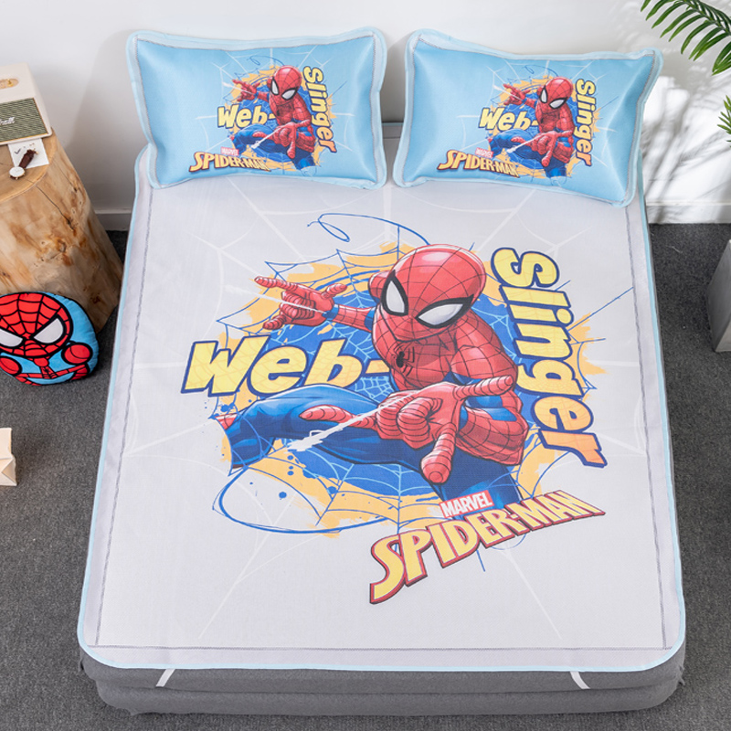 迪士尼蜘蛛侠冰丝凉席1.2夏1.5米床单人宿舍学生儿童空调席子夏季|msdalam kategori seperai dan bantal, Mat/Mats/kerusi rotan/jerami mat/kerusi kulit - dari Buy2taobao.com untuk memberikan perkhidmatan ejen Taobao profesional membeli