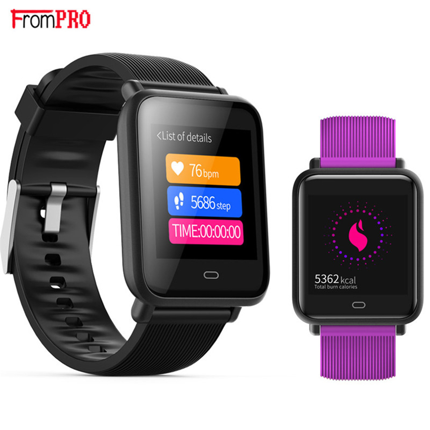 fashion intelligence Bracelet watch Big screen colour display Heart Rate Blood pressure sleep Monitor iOS GM Andrews Q9in the Smart devices , Smart bracelet category - from Buy2taobao.com to provide professional Taobao agent buy service