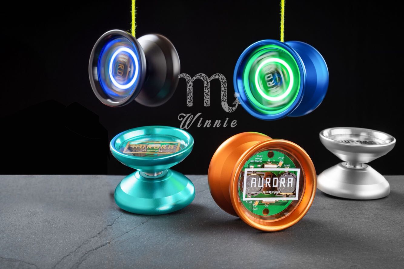 YO-YO luminescence y02 Aurora Ghost Hand Magic yoyo major senior Alloy yo-yoin the Toy/Childs/Puzzle/Building block/Model , Yo(Yo)Ball category - from Buy2taobao.com to provide professional Taobao agent buy service