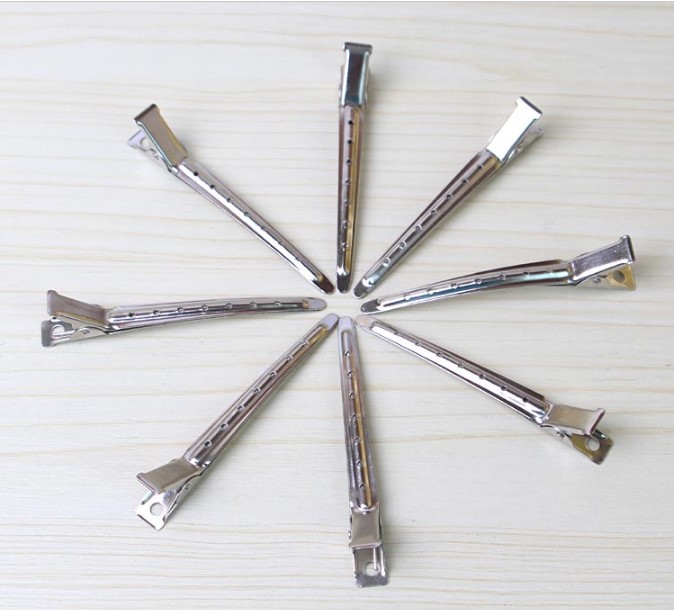 beauty salon Hairdressing Stainless iron Duckbill clip Clamp Barber Shop Haircut partition Hand Ripple Positioning clamp preferentialin the Personal Care/Health/Massage equipment , Hair Tool , Other hair tools category - from Buy2taobao.com to provide professional Taobao agent buy service