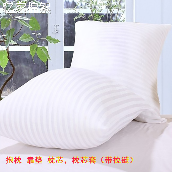 抱枕单人枕靠枕枕芯套带拉链交织棉防漏加密枕头皮空枕荞麦内胆套在类目 居家布艺, 靠垫/抱枕中 - 来自Buy2taobao.com提供专业的淘宝代购服务