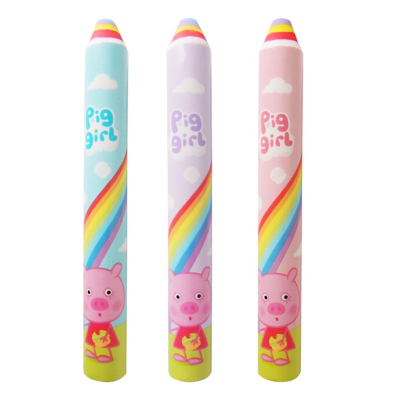 文具橡皮擦可爱卡通铅笔造型橡皮创意文具用品小学生彩虹橡皮擦儿|msdalam kategori Kamus elektronik/buku kertas elektronik/alat tulis, bekalan sekolah setiap hari, pemadam - dari Buy2taobao.com untuk memberikan perkhidmatan ejen Taobao profesional membeli