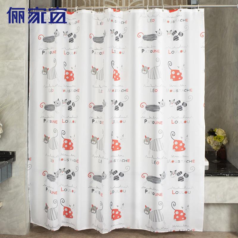 Home to Cartoon waterproof thickening Shower Curtains Polyester fabric Shower curtain TOILET European style partition Retaining Curtain Antifungalin the Family/Personal Cleaning Tools , Sanitary appliances/Bathroom accessories , Shower Curtains category - from Buy2taobao.com to provide professional Taobao agent buy service
