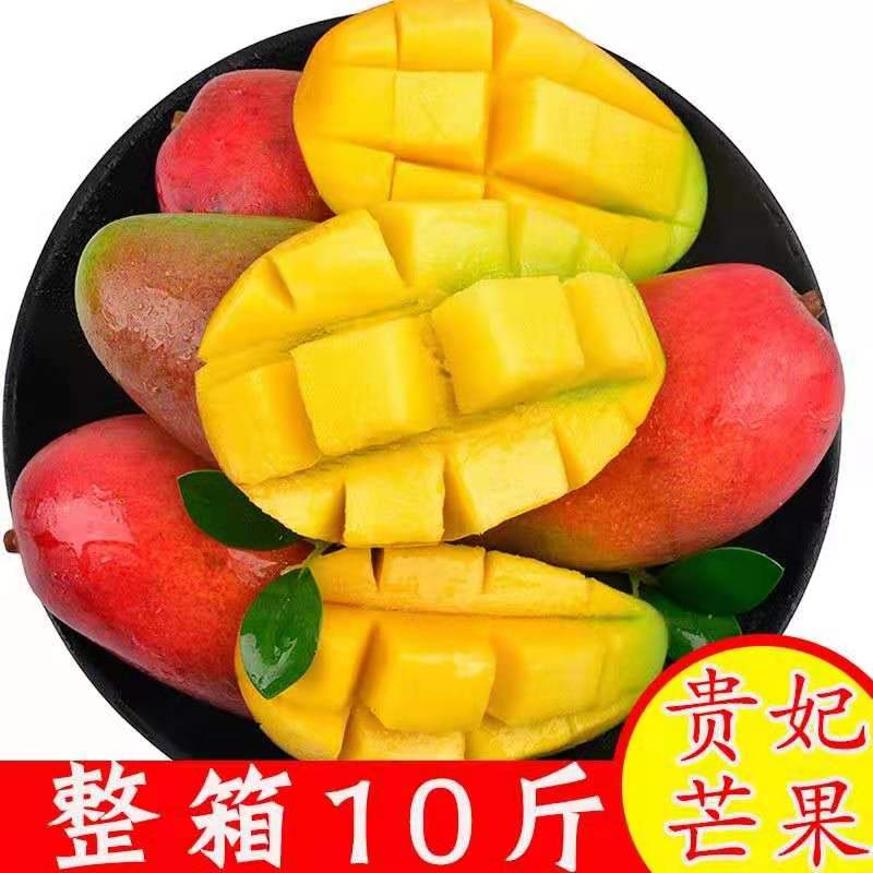 海南贵妃芒果正宗海南小台芒当季水果新鲜贵妃芒红金龙10斤包邮|ruв категории водной мясо/свежие фрукты и овощи/еда, свежие фрукты, манго - от Buy2taobao.com для оказания профессиональной услуги покупки агента Taobao