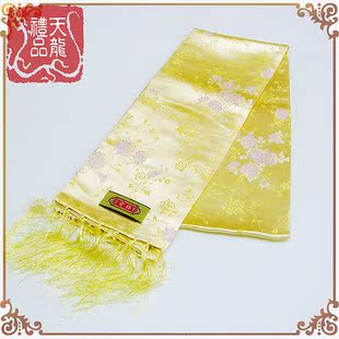  出国礼品 中国特色 商务礼品 云锦 围巾 礼盒 027