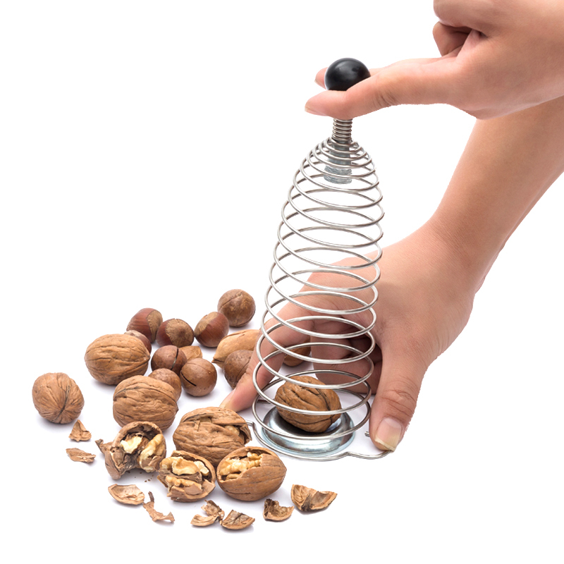 Stainless steel Spring Walnut Spring Walnut Artifact Spring tool Shelling Open nuclear toolin the Kitchen/Cooking utensils , Kitchen Gadgets/Kitchen storage , Nut category - from Buy2taobao.com to provide professional Taobao agent buy service