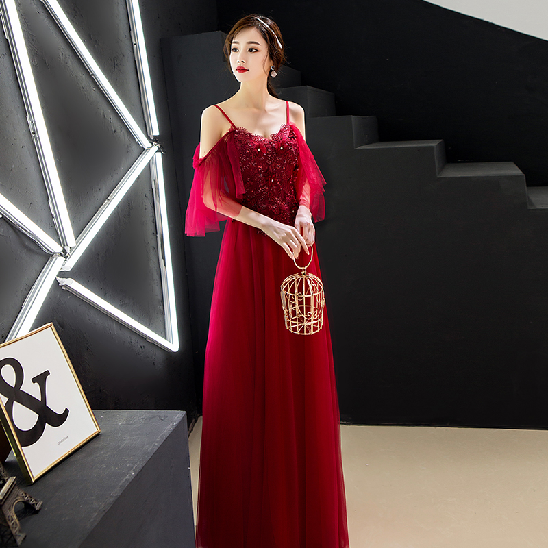 冲钻敬酒服新娘法式小礼服名媛结婚酒红色长款修身显瘦婚礼回门服|ruв категории Женская одежда, Cвадебные платья, платье/вечернее платье - от Buy2taobao.com для оказания профессиональной услуги покупки агента Taobao