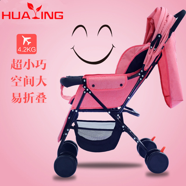 婴儿推车轻便折叠超轻小0-3岁宝宝可躺可坐双向一键收车可登机在类目 尿片/洗护/喂哺/推车床, 婴儿手推车/学步车, 四轮推车中 - 来自Buy2taobao.com提供专业的淘宝代购服务