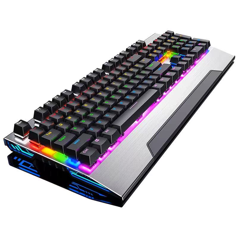 game Wired Mechanics Keyboard and mouse suit Multicolor Double color white household computer LIGHT Beautiful originalityin the Computer Hardware/Monitor/Computer Peripherals , Keyboard category - from Buy2taobao.com to provide professional Taobao agent buy service