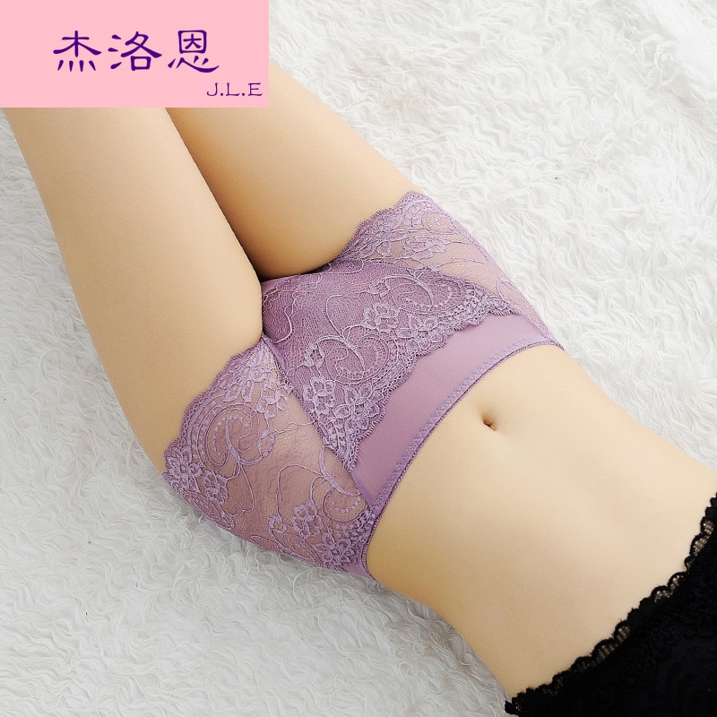 JLE.高腰蕾丝透明收腹内裤女 提臀大码性感女士三角裤BY927|msdalam kategori Pakaian Dalam/seluar dalam lelaki/tracksuit, seluar dalam - dari Buy2taobao.com untuk memberikan perkhidmatan ejen Taobao profesional membeli