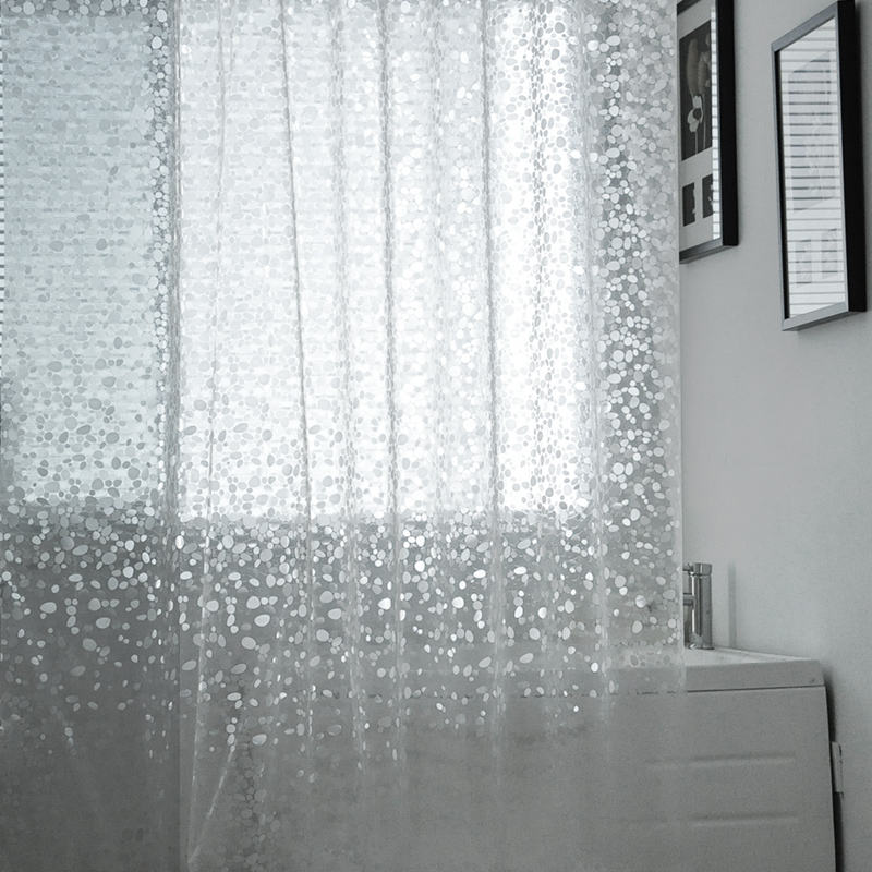 Invisible shower curtain turn a corner TOILET Shower curtain Shower Curtains suit waterproof Antifungal thickening Shower Room translucentin the Family/Personal Cleaning Tools , Sanitary appliances/Bathroom accessories , Shower Curtains category - from Buy2taobao.com to provide professional Taobao agent buy service