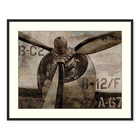 Retro old-fashioned Propeller aircraft Photography Decorative painting Europe and America original edition Imported Office Study Hanging picture 664in the Home accessories , Decorative painting , Modern decorative painting category - from Buy2taobao.com to provide professional Taobao agent buy service