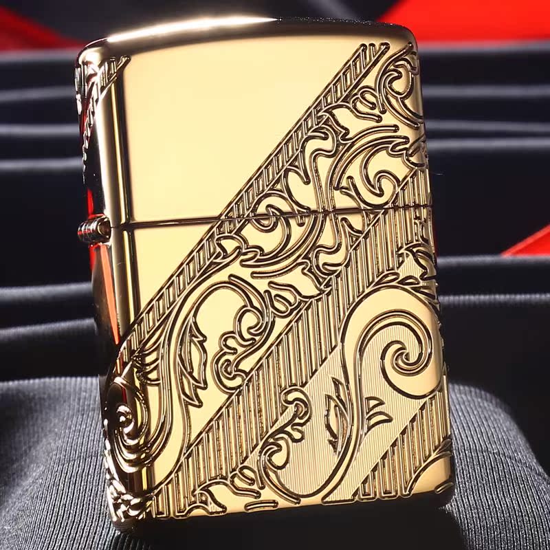 zippo打火机 2018年度限量版 镀金铠甲蔓藤倒影 原装进口收藏正品在类目 ZIPPO/瑞士军刀/眼镜, 品牌打火机及配件, ZIPPO/芝宝中 - 来自Buy2taobao.com提供专业的淘宝代购服务