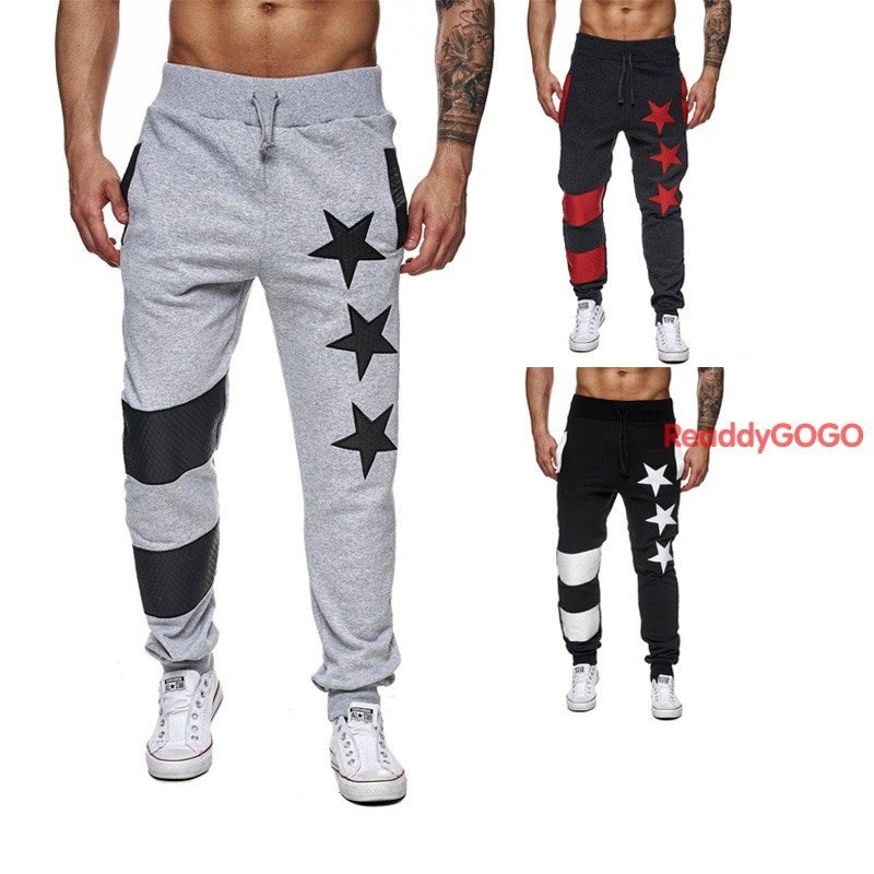 t t T男士运动裤五角星设计休闲裤在类目 男装, 休闲裤中 - 来自Buy2taobao.com提供专业的淘宝代购服务