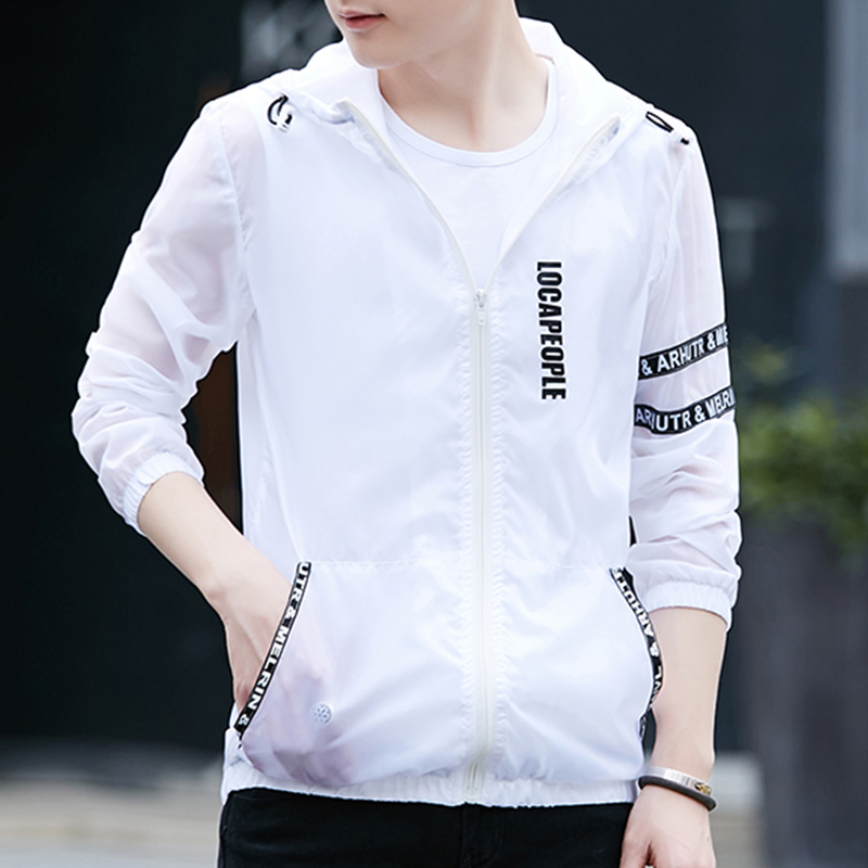 summer 2019 new pattern Sunscreen man Skin clothing coat Korean Edition Trend handsome Spring and summer Thin section Jacket jacketin the Men's clothing, Jacket category - from Buy2taobao.com to provide professional Taobao agent buy service