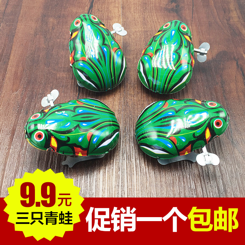 铁皮青蛙跳跳蛙发条儿童宝宝玩具经典80后怀旧复古玩具幼儿园礼物在类目 玩具/童车/益智/积木/模型, 电动/遥控/惯性/发条玩具, 发条玩具中 - 来自Buy2taobao.com提供专业的淘宝代购服务