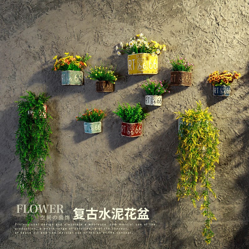 bar metope decorate Retro originality Industry music Restaurant metope ornament Pendant Wall hanging Flower potin the Home accessories , Mural category - from Buy2taobao.com to provide professional Taobao agent buy service