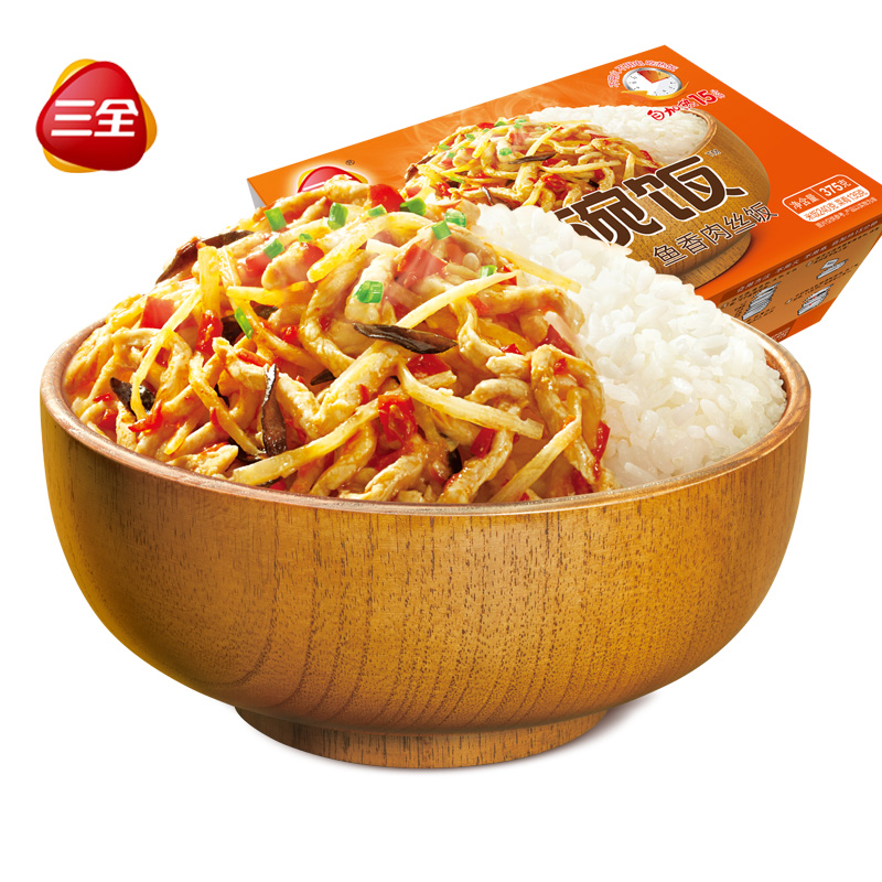 三全一碗饭自加热方便速食米饭自热米饭盖浇饭鱼香肉丝375g在类目 粮油米面/南北干货/调味品, 方便速食, 方便米饭中 - 来自Buy2taobao.com提供专业的淘宝代购服务