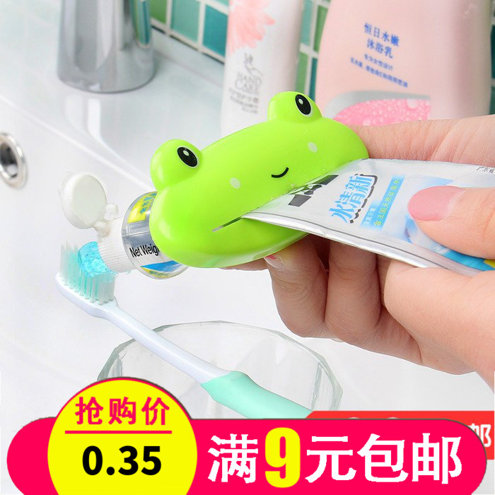 韩国卡通动物造型挤牙膏器单个装创意可爱手动挤洗面奶牙膏挤压器|ruв категории семья/личные чистящие средства, ванная приборов/принадлежности для ванной, зубная паста соковыжималки - от Buy2taobao.com для оказания профессиональной услуги покупки агента Taobao