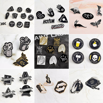 9.9全场包邮动漫卡通人物巫师系列多款样式时尚可爱胸针配饰