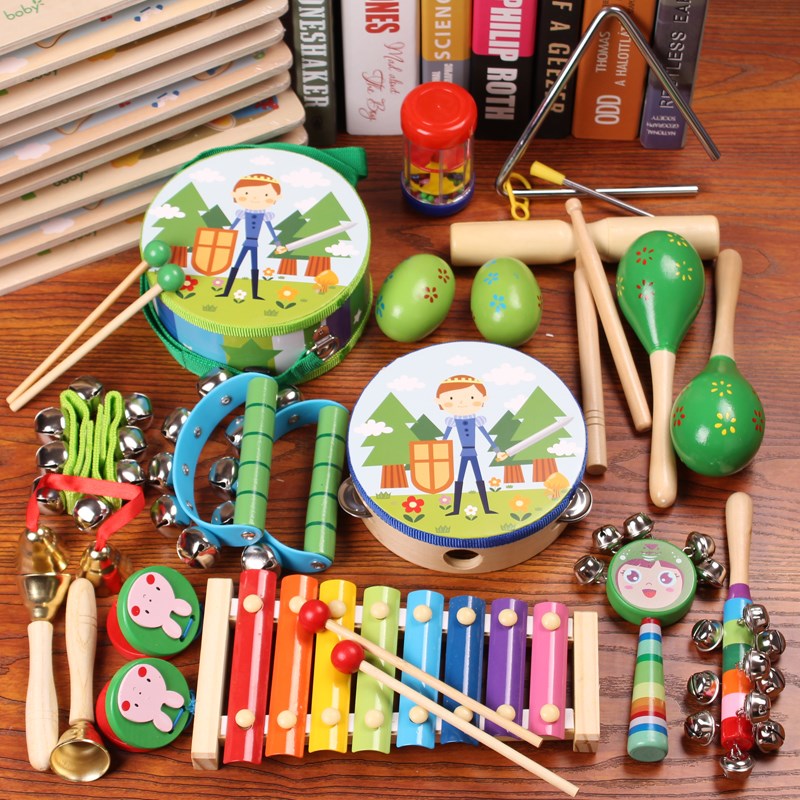 Musical instruments Various children Blow Musical Instruments combination Tambourine children Toys Sand Hammer Bellin the Toy/Childs/Puzzle/Building block/Model , Musical toy/Children's Musical Instruments , Percussion category - from Buy2taobao.com to provide professional Taobao agent buy service