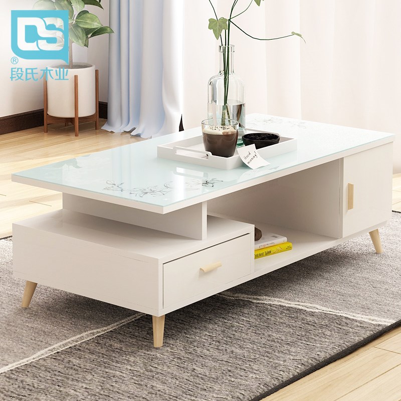 Duan tea table Toughened glass Simplicity fashion modern originality Small apartment tea table a living room combination Square Shape woodinessin the Residential furniture , Categories , Tea table category - from Buy2taobao.com to provide professional Taobao agent buy service