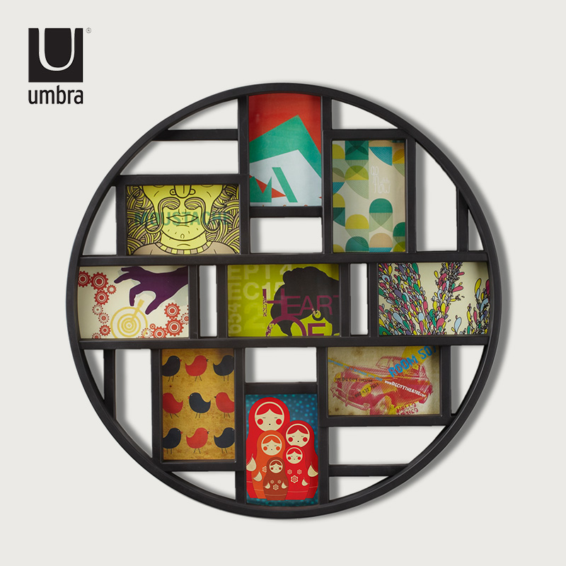 umbra圆月相框挂墙组合像框展示架九宫格相片框简约墙壁装饰画框|msdalam kategori Aksesori rumah, photo Frame/Frame - dari Buy2taobao.com untuk memberikan perkhidmatan ejen Taobao profesional membeli