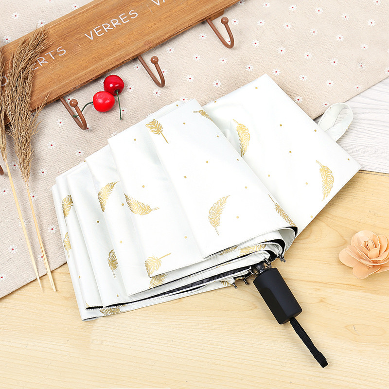 Umbrella fold Like a breath of fresh air student Umbrella men and women Vinyl Sunscreen Parasol ultraviolet-proof Umbrella wholesalein the Home Daily , Umbrella/Rain gear/Rain/Moistureproof , Umbrella category - from Buy2taobao.com to provide professional Taobao agent buy service