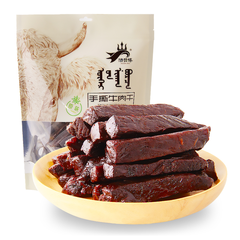 牛肉干1斤装手撕内蒙古风干牛肉熟食特产500g麻辣小吃零食|ruв категории закуски/орехи/специальность, вяленое мясо/свинину, говядину/мясное закуски, категория говядины - от Buy2taobao.com для оказания профессиональной услуги покупки агента Taobao