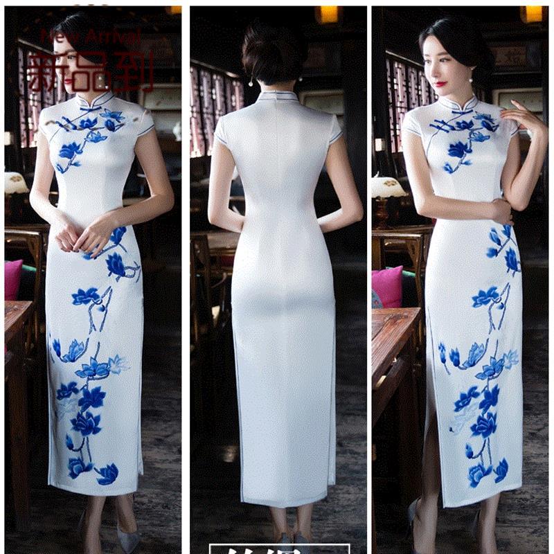 女式旗袍2018新款黑色刺绣张曼玉cos茉茉中国风古33装中年断码韩|ruв категории Женская одежда, Cвадебные платья, ципао - от Buy2taobao.com для оказания профессиональной услуги покупки агента Taobao