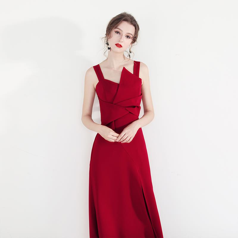 吊带敬酒服新娘2019新款春季结婚订婚答谢宴晚礼服长款回门连衣裙|ruв категории Женская одежда, Cвадебные платья, платье/вечернее платье - от Buy2taobao.com для оказания профессиональной услуги покупки агента Taobao
