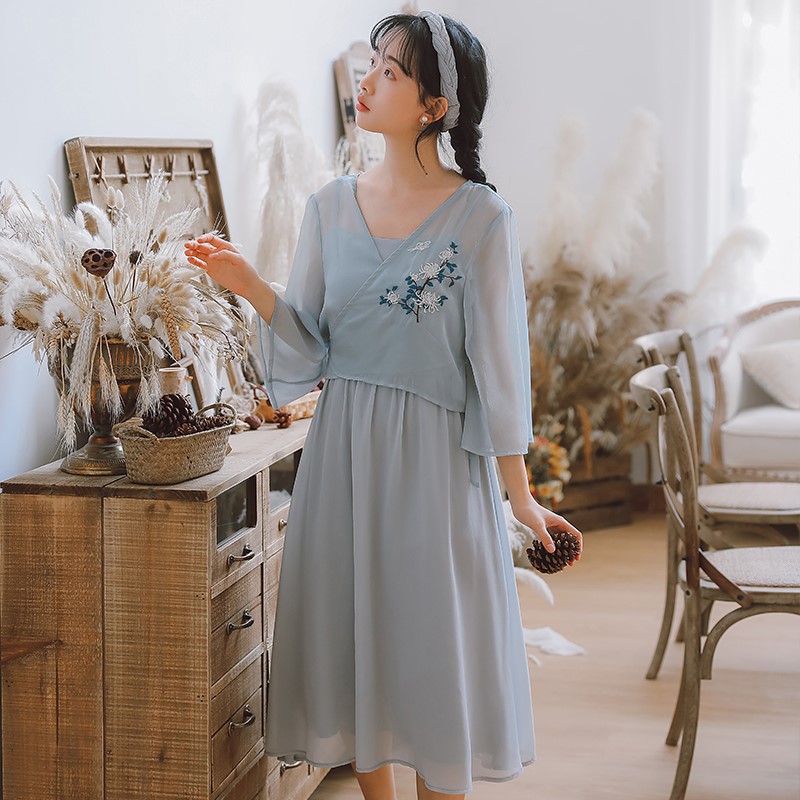 2019 Spring and summer New products Simplicity Versatile fresh girl France A small minority Shoulder strap adjust camisole Backing skirtin the Play mode/Anime/Periphery/cos/Board games , Cosplay Apparel/Props/Service , Cosplay Women category - from Buy2taobao.com to provide professional Taobao agent buy service