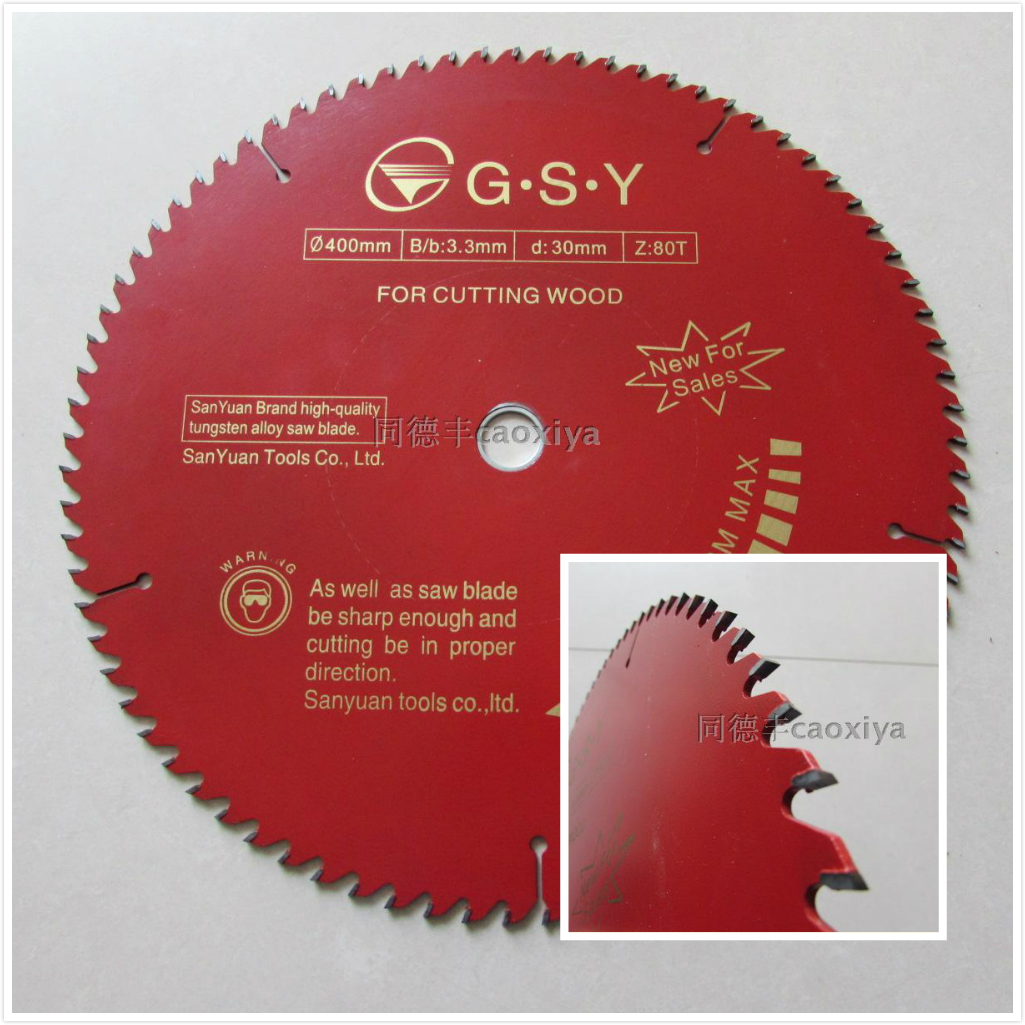 Kim Sanyuan saw blade 16 Inch standard class 400mm*80 Circular saw blades alloy Saw blade cutting carpentryin the Hardware/Tool , Power Tools , Chainsaw film category - from Buy2taobao.com to provide professional Taobao agent buy service