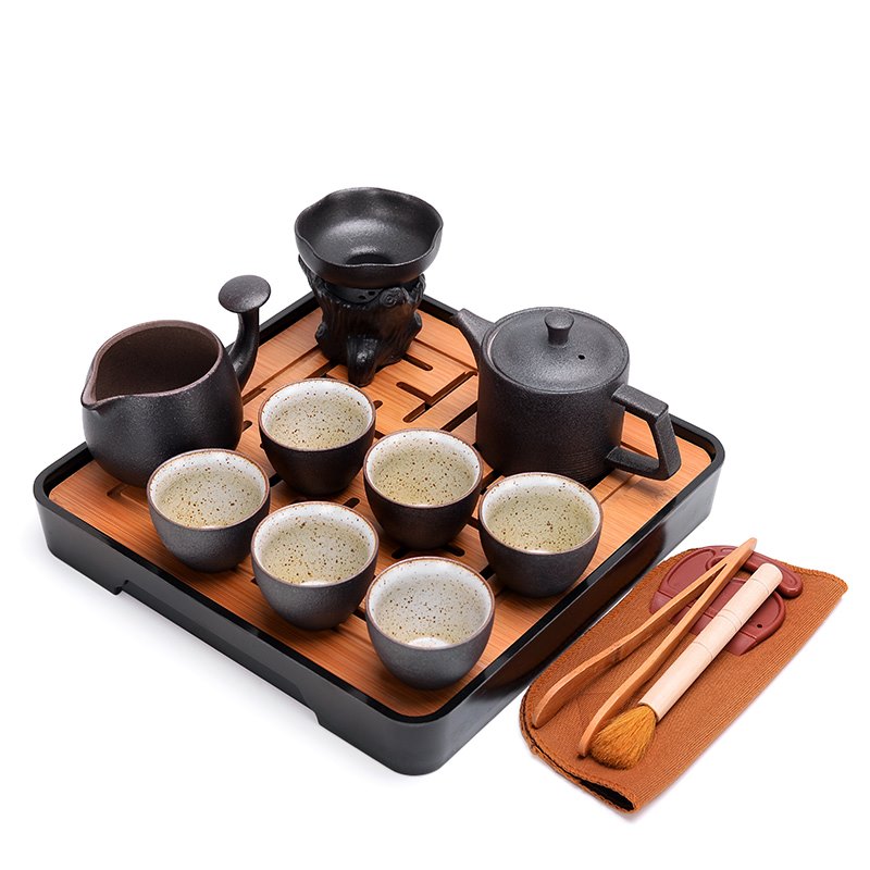 功夫茶具套裝 家用小套簡約客廳日式喝茶蓋碗茶杯幹泡茶盤在類目 餐飲具, 茶具, 功夫茶具中 - 來自Buy2taobao.com提供專業的淘寶代購服務