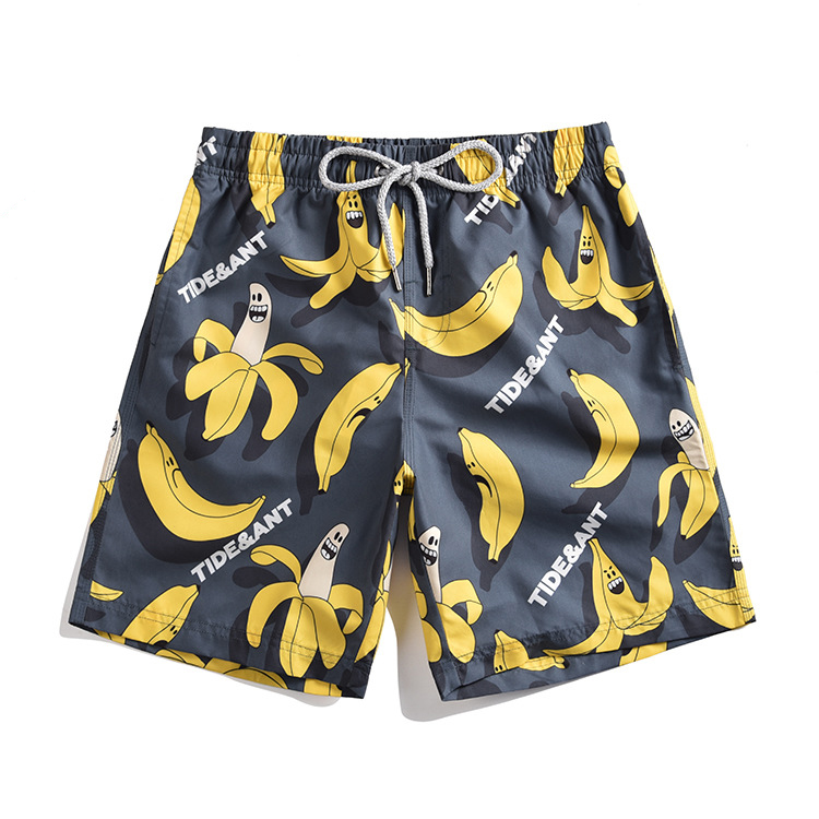 Quick drying Easy Beach pants Large Thailand Seaside on vacation Couples dress hot spring full marks shorts Bananas printingin the Sports/Yoga/Fitness/Fans supplies , Swim , Beach pants category - from Buy2taobao.com to provide professional Taobao agent buy service