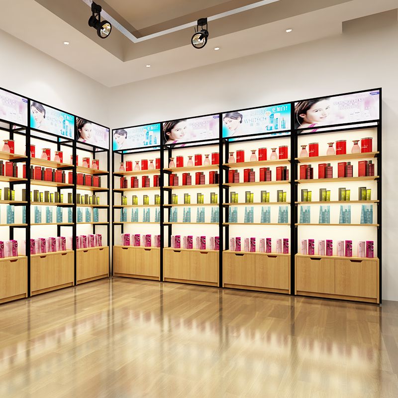 简约化妆品展柜美容产品展示柜护肤品陈列柜自由组合化妆品展新款|ruв категории коммерческий/офисная мебель, полки/витрина, бутик - витрина/витрина - от Buy2taobao.com для оказания профессиональной услуги покупки агента Taobao