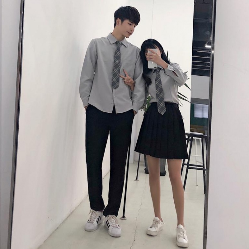 班服学院风夏季套装宽松潮高中生网红校服韩版学生装女生毕业裙子|msdalam kategori Butik wanita / wanita, menetapkan/pakaian seragam pelajar/seragam kerja, saman moden - dari Buy2taobao.com untuk memberikan perkhidmatan ejen Taobao profesional membeli