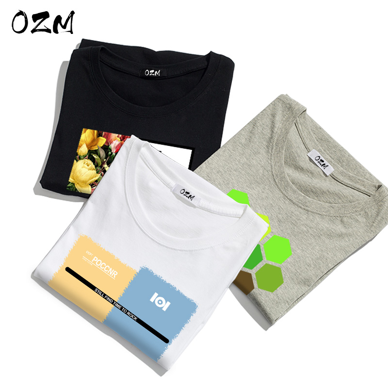 Short sleeved summer pure cotton man Hedging round neck white leisure time Easy half sleeve T-shirt student Base coatin the Men's clothing, T-shirt category - from Buy2taobao.com to provide professional Taobao agent buy service