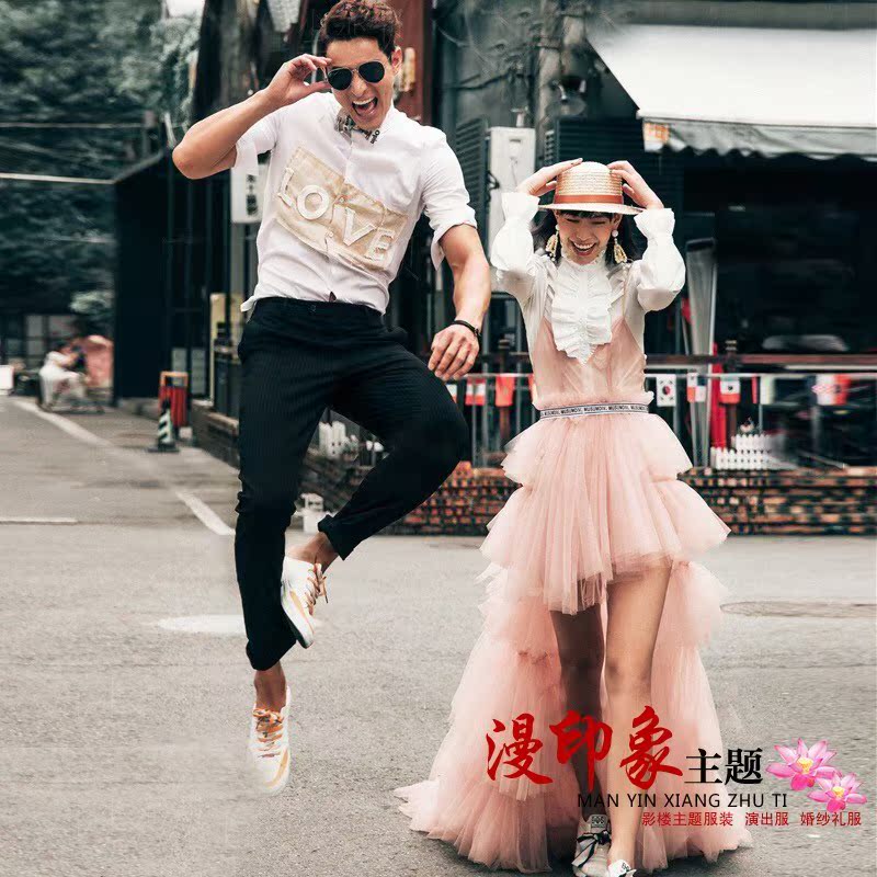 婚纱摄影秋冬新款2019摄影服装情侣影楼主题服装外景拍婚纱|ruв категории Женская одежда, Cвадебные платья, свадебное платье - от Buy2taobao.com для оказания профессиональной услуги покупки агента Taobao