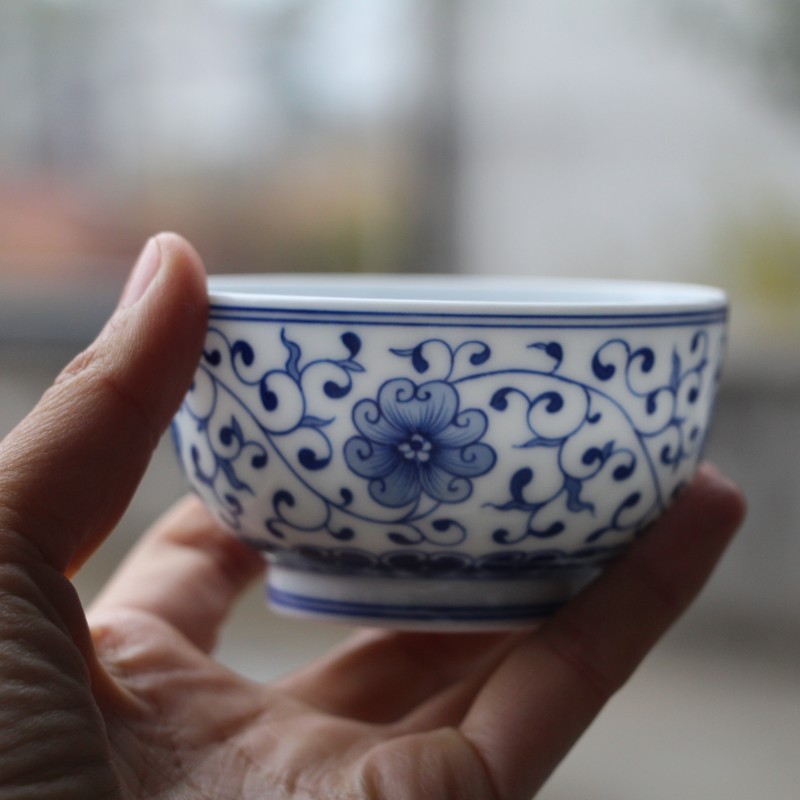 手绘青花 景德镇茶具陶瓷瓷器单杯茶杯 茶器没现货|ruв категории посуда, чайный сервиз, чашка - от Buy2taobao.com для оказания профессиональной услуги покупки агента Taobao