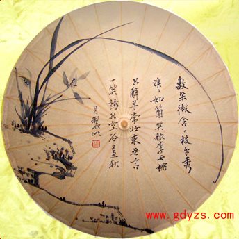 Oil paper umbrella|Elegant Orchid|Lover Girlfriend gift Classical rain|Decorative umbrella|Handmade umbrellasin the Home accessories , Craft umbrella category - from Buy2taobao.com to provide professional Taobao agent buy service