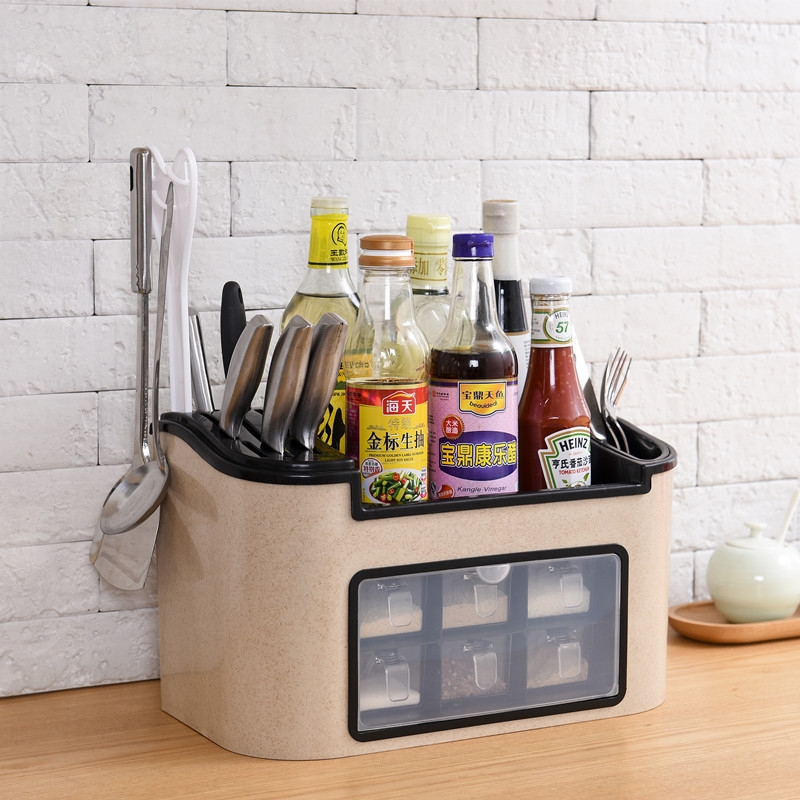 household kitchen multi-function combination Storage Tool carrier Shelf Seasoning Box Seasoning bottles flavoringin the Kitchen/Cooking utensils , Kitchen Gadgets/Kitchen storage , Storage jars/Kitchen storage containers , Seasoning bottles category - from Buy2taobao.com to provide professional Taobao agent buy service