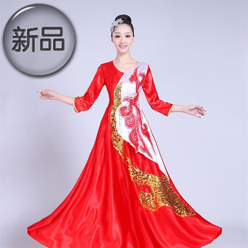 晚礼服$长款新款宴会大合唱服女士演出服装连衣裙合唱团主持人|ruв категории Женская одежда, Cвадебные платья, платье/вечернее платье - от Buy2taobao.com для оказания профессиональной услуги покупки агента Taobao