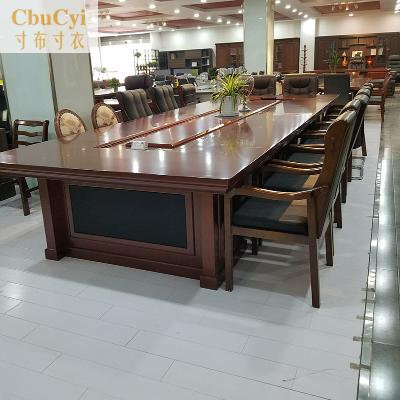 Conference table Long table paint solid wood rectangle Conference table large business affairs Conference Table Multiplayer Meeting Tables and chairs combinationin the Business/Office Furniture , Office Furniture , Desk , Conference table category - from Buy2taobao.com to provide professional Taobao agent buy service