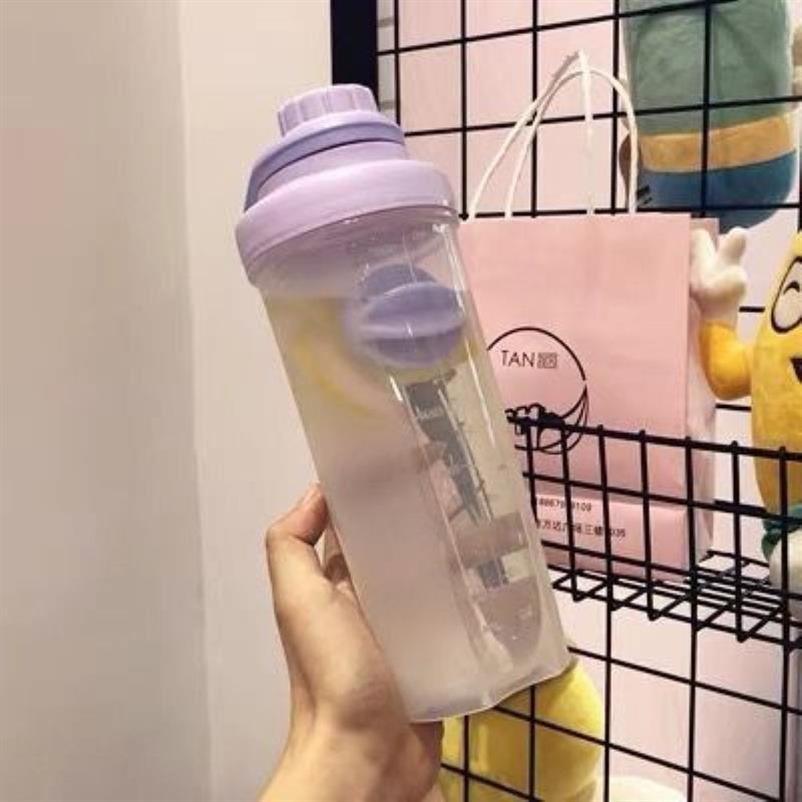 三层杯子时尚便携可爱女学生运动摇摇杯水杯带刻度奶昔杯塑料分层|msdalam kategori pinggan mangkuk, Cup/cawan/cerek, shaker - dari Buy2taobao.com untuk memberikan perkhidmatan ejen Taobao profesional membeli