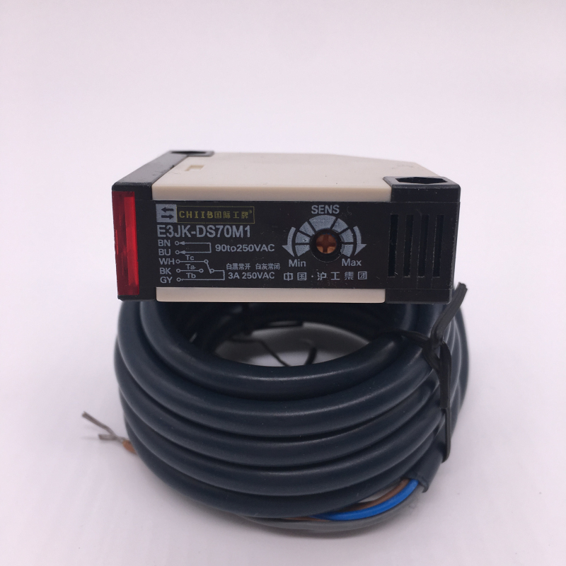沪工光电开关 E3JK-DS70M1 漫反射型 AC220V 交流常开 五线光电|ruв категории электронный/электрик, переключатель, выключатель дверной звонок - от Buy2taobao.com для оказания профессиональной услуги покупки агента Taobao