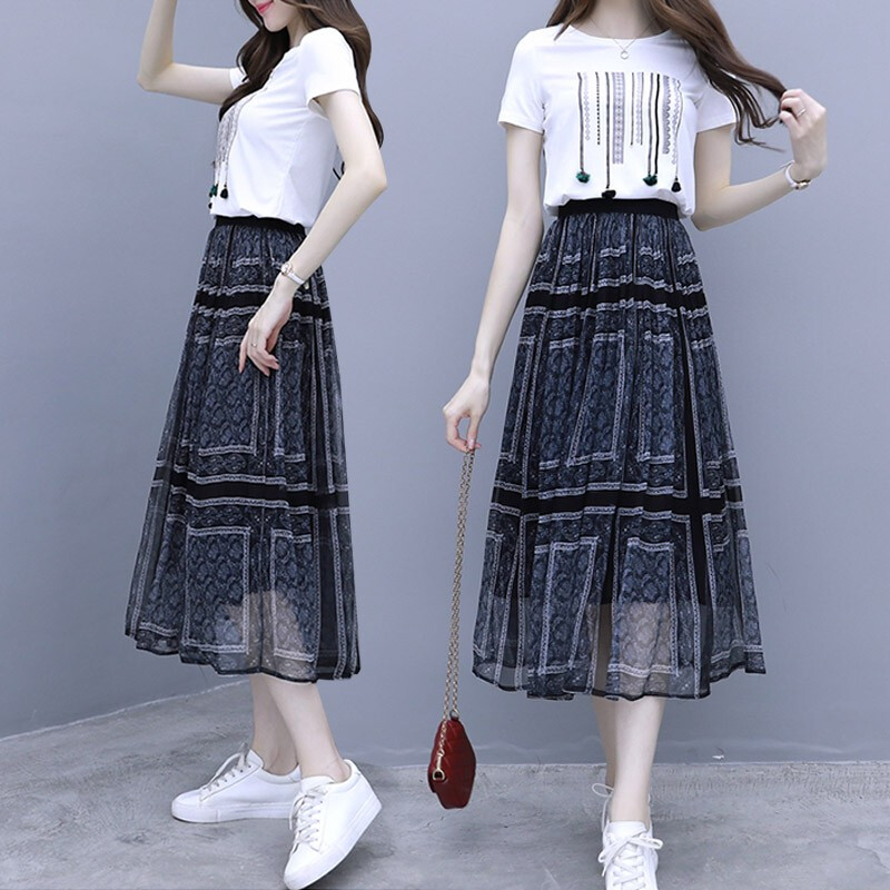 鸭鸭服饰(yaya)雪纺连衣裙2019新款夏仙女甜美法式复古过膝两件在类目 模玩/动漫/周边/cos/桌游, Cosplay服饰/道具/服务, Cosplay女装中 - 来自Buy2taobao.com提供专业的淘宝代购服务