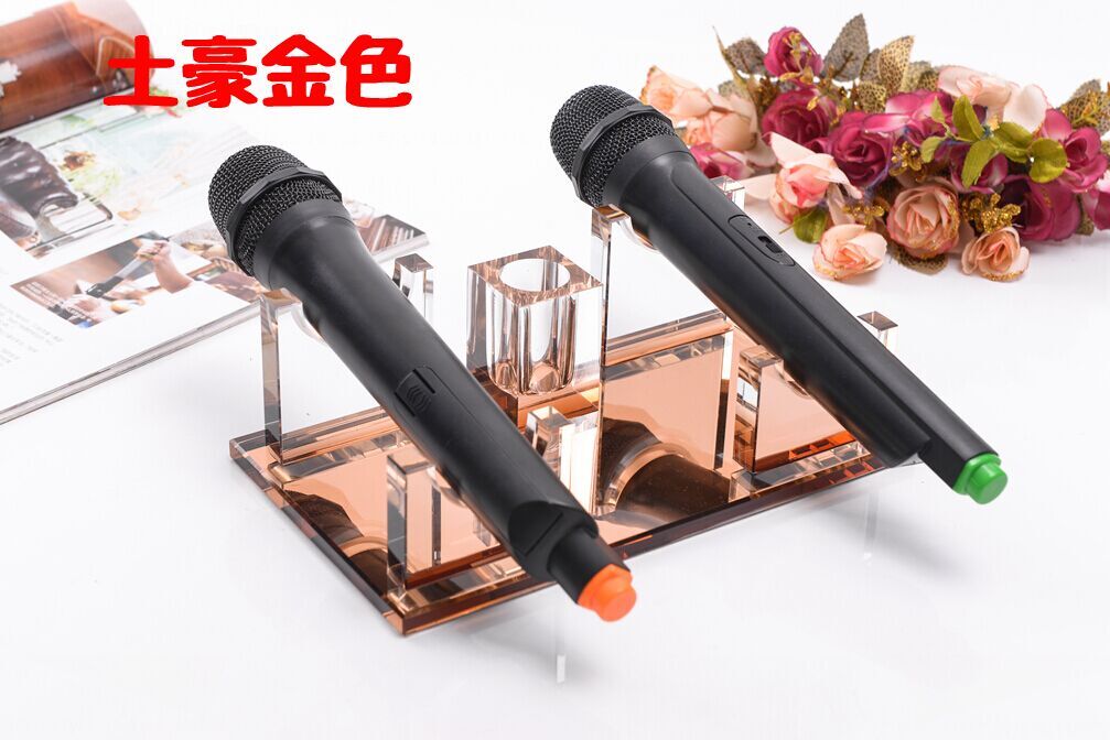 新款!高檔水晶話筒架 無線麥克風座 KTV酒店專用品 可刻字刻logo在類目 樂器/吉他/鋼琴/配件, MIDI樂器/電腦音樂, 話筒夾/話筒架中 - 來自Buy2taobao.com提供專業的淘寶代購服務